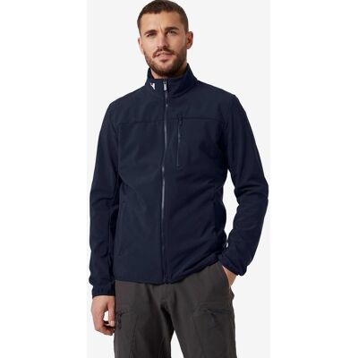 Veste Helly Hansen Crew Softshell bleu marine - M - Publicité Veste Helly Hansen Crew Softshell bleu marine - M - Publicité