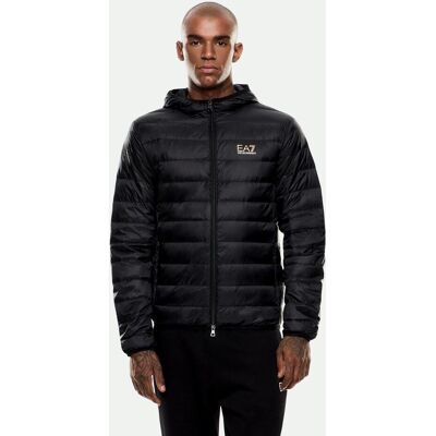 Veste à capuche EA7 Core Identity noir - L - Publicité Veste à capuche EA7 Core Identity noir - L - Publicité