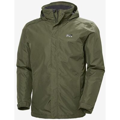 Veste à capuche Helly Hansen Dubliner Insulated vert kaki - S - Publicité Veste à capuche Helly Hansen Dubliner Insulated vert kaki - S - Publicité