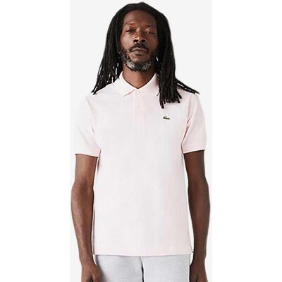 Polo Lacoste L 12.12 manche courte rose clair - XXL - Publicité Polo Lacoste L 12.12 manche courte rose clair - XXL - Publicité