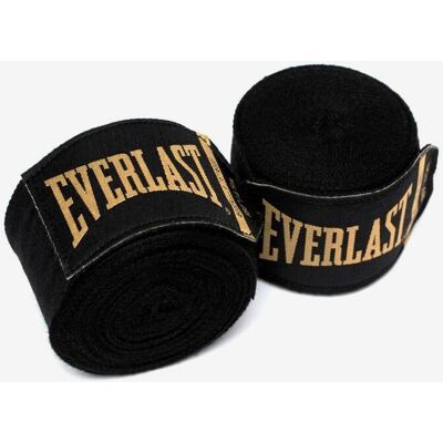 Bandage Everlast Elite noir doré - Publicité Bandage Everlast Elite noir doré - Publicité