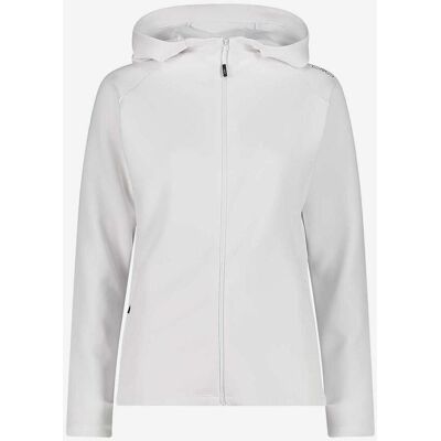 Sweatshirt à capuche CMP 4 Way Full Zip blanc femme - M - Publicité Sweatshirt à capuche CMP 4 Way Full Zip blanc femme - M - Publicité