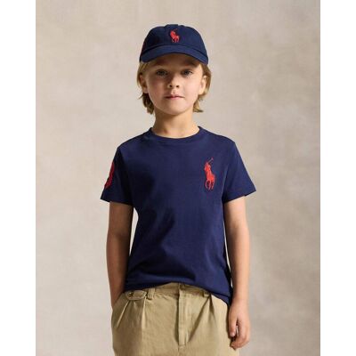 Polo Ralph Lauren Garçons T-Shirt en Jersey de Coton Big Pony - Publicité Polo Ralph Lauren Garçons T-Shirt en Jersey de Coton Big Pony - Publicité