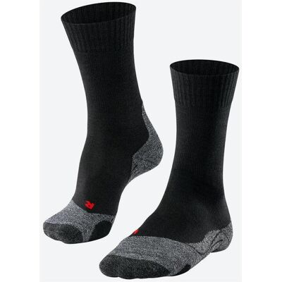 Chaussettes Falke TK2 noir gris clair gris foncé femme - 35-36 - Publicité Chaussettes Falke TK2 noir gris clair gris foncé femme - 35-36 - Publicité
