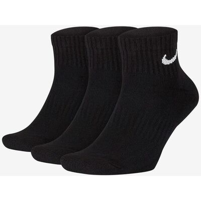 Nike Fitness Chaussettes Nike Everyday Cushion Ankle 3 paires noir - M - Publicité Nike Fitness Chaussettes Nike Everyday Cushion Ankle 3 paires noir - M - Publicité