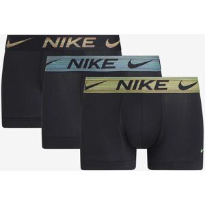 Boxer Nike Trunk Logo noir vert bleu 3 unités - M - Publicité Boxer Nike Trunk Logo noir vert bleu 3 unités - M - Publicité