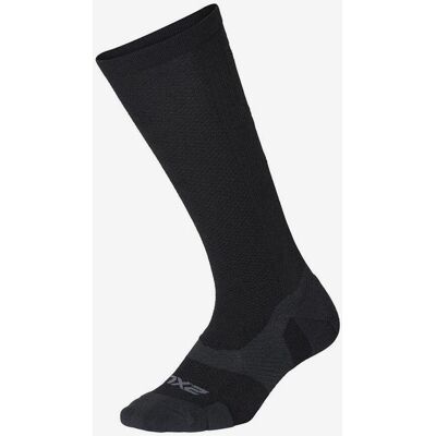 Chaussettes 2XU Vectr Light Cushion Full Length noir gris - M2 - Publicité Chaussettes 2XU Vectr Light Cushion Full Length noir gris - M2 - Publicité