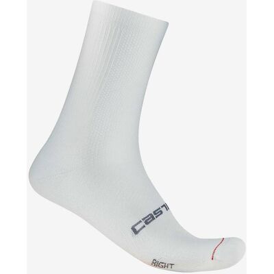 Chaussettes Castelli Espresso 18 blanc - XXL - Publicité Chaussettes Castelli Espresso 18 blanc - XXL - Publicité