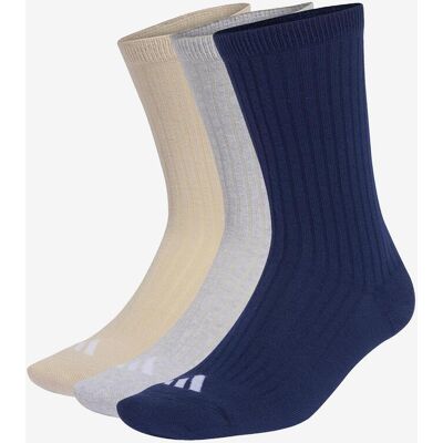 Adidas Chaussettes essentielles rembourrées beige gris bleu marine pack de 3 paires - XL - Publicité Adidas Chaussettes essentielles rembourrées beige gris bleu marine pack de 3 paires - XL - Publicité