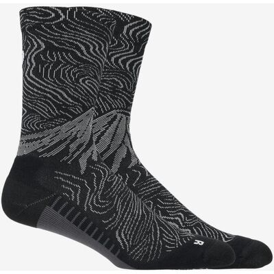 Chaussettes ASICS Fujitrail Graphic Crew noir gris foncé - S - Publicité Chaussettes ASICS Fujitrail Graphic Crew noir gris foncé - S - Publicité