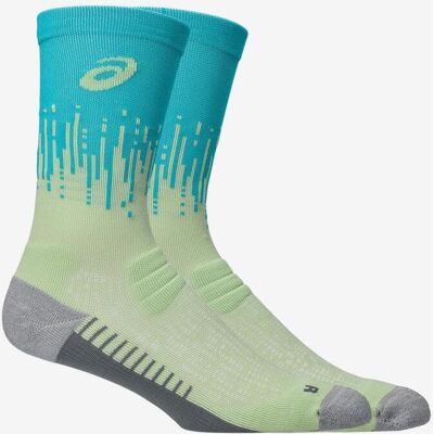 Chaussettes ASICS Performance Run Crew bleu vert gris - L - Publicité Chaussettes ASICS Performance Run Crew bleu vert gris - L - Publicité