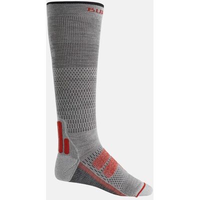 Chaussettes Performance + Ultralight Compression Burton gris rouge - L - Publicité Chaussettes Performance + Ultralight Compression Burton gris rouge - L - Publicité