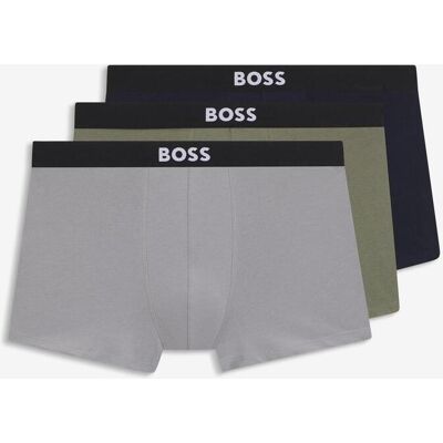 Boxer BOSS One gris vert noir (3 unités) - S - Publicité Boxer BOSS One gris vert noir (3 unités) - S - Publicité