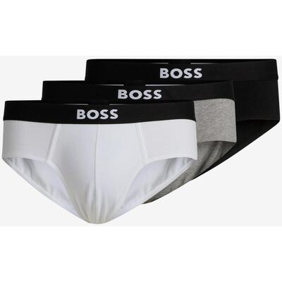 Slip BOSS One blanc gris noir (3 unités) - L - Publicité Slip BOSS One blanc gris noir (3 unités) - L - Publicité