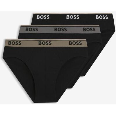 Slip BOSS Brief Power noir beige (3 unités) - L - Publicité Slip BOSS Brief Power noir beige (3 unités) - L - Publicité