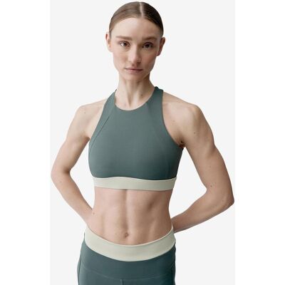 Soutien-gorge Born Living Yoga Fiorella gris ciment - XS - Publicité Soutien-gorge Born Living Yoga Fiorella gris ciment - XS - Publicité