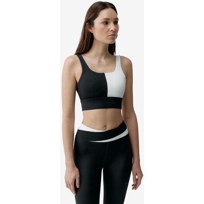 Top Born Living Yoga Kate noir blanc - L - Publicité Top Born Living Yoga Kate noir blanc - L - Publicité