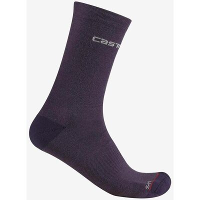 Chaussettes Castelli Diciotto Soft Merino bleu nuit femme - L-XL - Publicité Chaussettes Castelli Diciotto Soft Merino bleu nuit femme - L-XL - Publicité