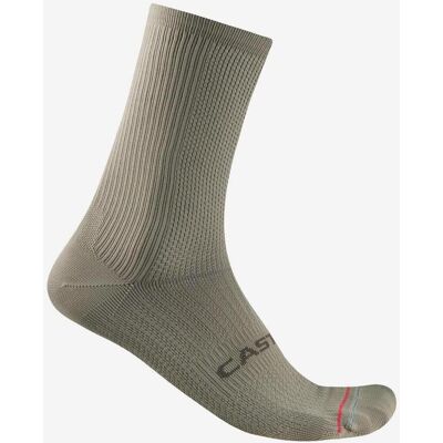 Chaussettes Castelli Espresso 18 vert olive - L-XL - Publicité Chaussettes Castelli Espresso 18 vert olive - L-XL - Publicité