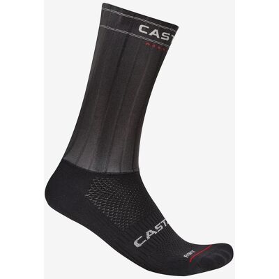 Chaussettes Castelli Fast Feet 4 Rosso Corsa noir - L-XL - Publicité Chaussettes Castelli Fast Feet 4 Rosso Corsa noir - L-XL - Publicité