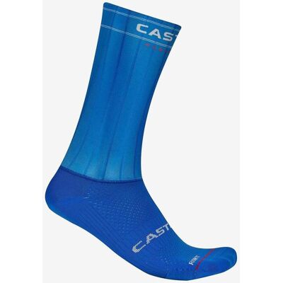 Chaussettes Castelli Fast Feet 4 Rosso Corsa bleu électrique - XXL - Publicité Chaussettes Castelli Fast Feet 4 Rosso Corsa bleu électrique - XXL - Publicité