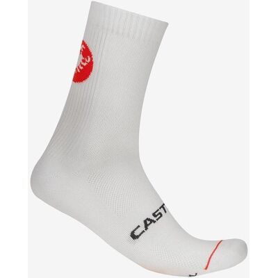 Chaussettes Castelli Entrata 12 blanc - XXL - Publicité Chaussettes Castelli Entrata 12 blanc - XXL - Publicité