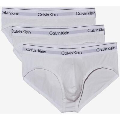 Slip Calvin Klein Icon Coton Stretch blanc pur (3 unités) - S - Publicité Slip Calvin Klein Icon Coton Stretch blanc pur (3 unités) - S - Publicité