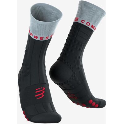 Chaussettes Compressport Pro Racing Winter Trail noir gris violet - 35-38 - Publicité Chaussettes Compressport Pro Racing Winter Trail noir gris violet - 35-38 - Publicité
