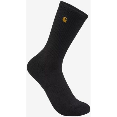Chaussettes Carhartt Midweight Crew noir pur 2 paires - M - Publicité Chaussettes Carhartt Midweight Crew noir pur 2 paires - M - Publicité