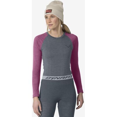 T-shirt intérieure Dynafit Tour Light Merino à manches longues gris rose foncé femme - L - Publicité T-shirt intérieure Dynafit Tour Light Merino à manches longues gris rose foncé femme - L - Publicité