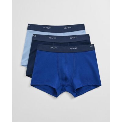 Boxer Gant Core Trunk bleu (3 unités) - S - Publicité Boxer Gant Core Trunk bleu (3 unités) - S - Publicité