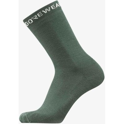 Gore Wear Chaussettes GOREWEAR Essential Merino vert sapin - 47-49 - Publicité Gore Wear Chaussettes GOREWEAR Essential Merino vert sapin - 47-49 - Publicité