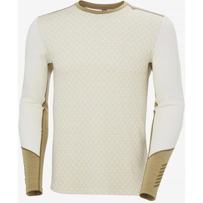 T-shirt thermique manches longues Helly Hansen Lifa Merino Midweight Crew blanc beige - L - Publicité T-shirt thermique manches longues Helly Hansen Lifa Merino Midweight Crew blanc beige - L - Publicité