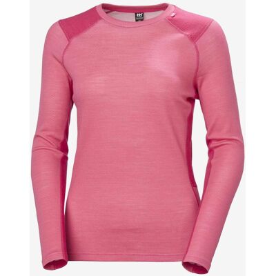 T-shirt manches longues Helly Hansen Lifa Merino Midweight Crew rose fuchsia femme - S - Publicité T-shirt manches longues Helly Hansen Lifa Merino Midweight Crew rose fuchsia femme - S - Publicité