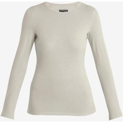 Maillot de corps Icebreaker 200 Oasis manche longue beige femme - S - Publicité Maillot de corps Icebreaker 200 Oasis manche longue beige femme - S - Publicité