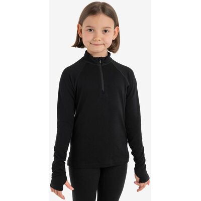 T-shirt intérieure Icebreaker Merino 260 Tech Long Sleeve Half Zip manches longues noir pur enfant - 2 - Publicité T-shirt intérieure Icebreaker Merino 260 Tech Long Sleeve Half Zip manches longues noir pur enfant - 2 - Publicité