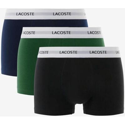Boxer Lacoste Court noir vert bleu (3 unités) - S - Publicité Boxer Lacoste Court noir vert bleu (3 unités) - S - Publicité