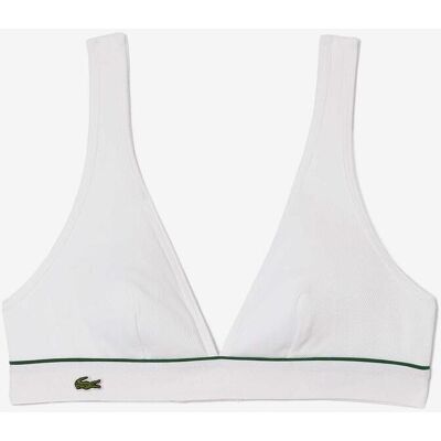 Brassière Lacoste Triangle Stripe blanc - XL - Publicité Brassière Lacoste Triangle Stripe blanc - XL - Publicité