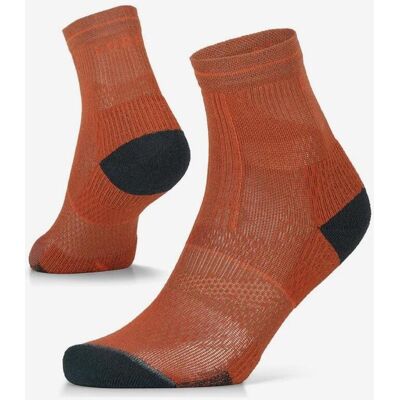 Chaussettes Lorpen PTLCS Pro Trek Coolmax Light Shorty orange brique - XL - Publicité Chaussettes Lorpen PTLCS Pro Trek Coolmax Light Shorty orange brique - XL - Publicité