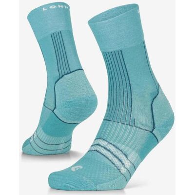 Chaussettes Lorpen PRTC Pro Trail Run Crew bleu menthe - L - Publicité Chaussettes Lorpen PRTC Pro Trail Run Crew bleu menthe - L - Publicité