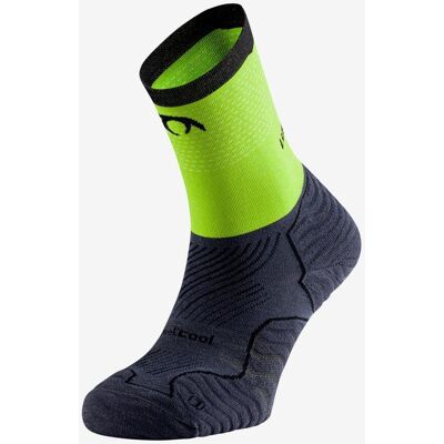 Chaussettes Lurbel Tiwar Five gris anthracite pistache - S - Publicité Chaussettes Lurbel Tiwar Five gris anthracite pistache - S - Publicité