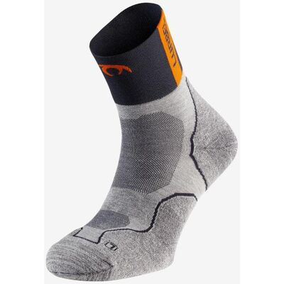Chaussettes Lurbel Desafio Four gris glace orange noir - XL - Publicité Chaussettes Lurbel Desafio Four gris glace orange noir - XL - Publicité