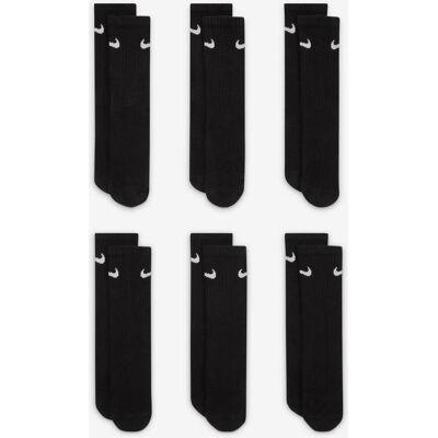 Chaussettes Nike Everyday noir junior (6 paires) - S - Publicité Chaussettes Nike Everyday noir junior (6 paires) - S - Publicité