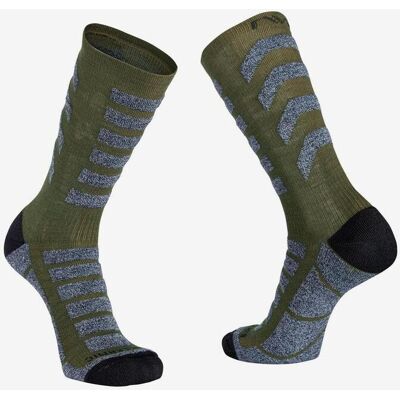 Chaussettes Northwave Husky Ceramic High vert foncé gris - L - Publicité Chaussettes Northwave Husky Ceramic High vert foncé gris - L - Publicité