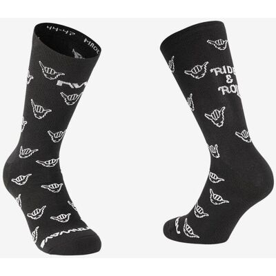 Chaussettes Northwave Ride & Roll noir pur - XS - Publicité Chaussettes Northwave Ride & Roll noir pur - XS - Publicité