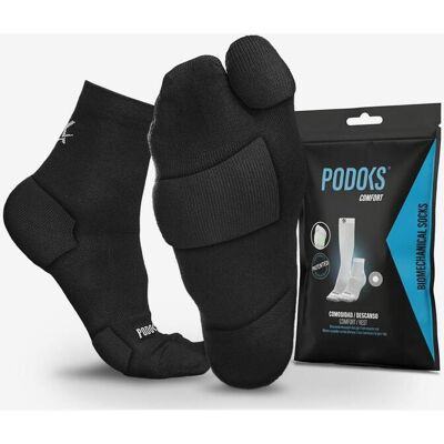 Chaussettes Podoks H3 noires pour professionnels - Publicité Chaussettes Podoks H3 noires pour professionnels - Publicité