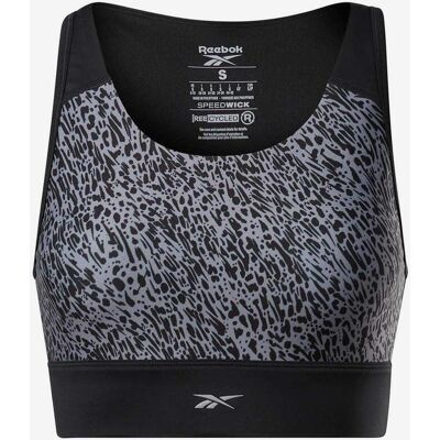 Brassière Reebok AOP noir gris - XXS - Publicité Brassière Reebok AOP noir gris - XXS - Publicité