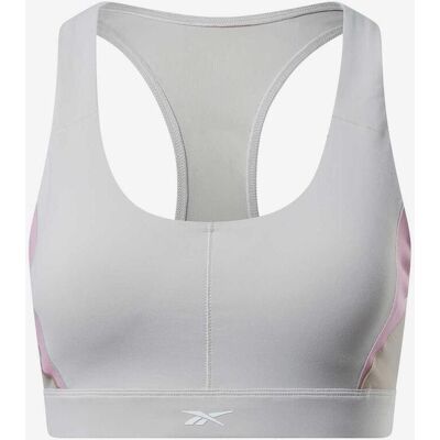 Brassière Reebok Lux Racer blanc rose - S - Publicité Brassière Reebok Lux Racer blanc rose - S - Publicité