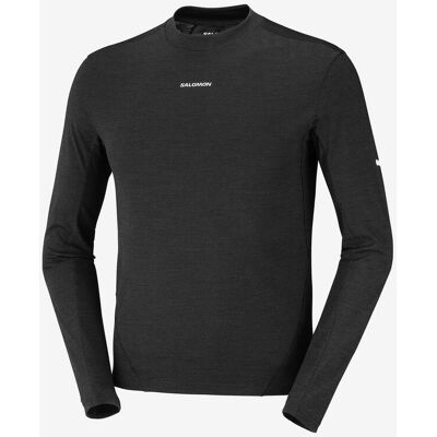 T-shirt manches longues Salomon Sense Merino noir - L - Publicité T-shirt manches longues Salomon Sense Merino noir - L - Publicité