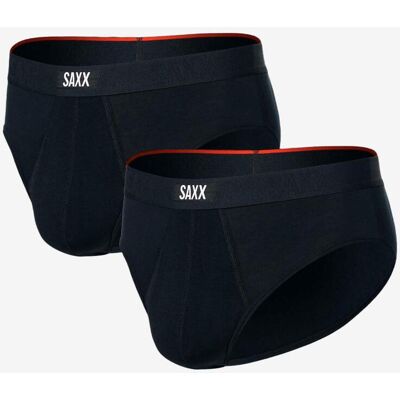 Slip SAXX Multi-Sport Mesh noir (2 unités) - XXL - Publicité Slip SAXX Multi-Sport Mesh noir (2 unités) - XXL - Publicité